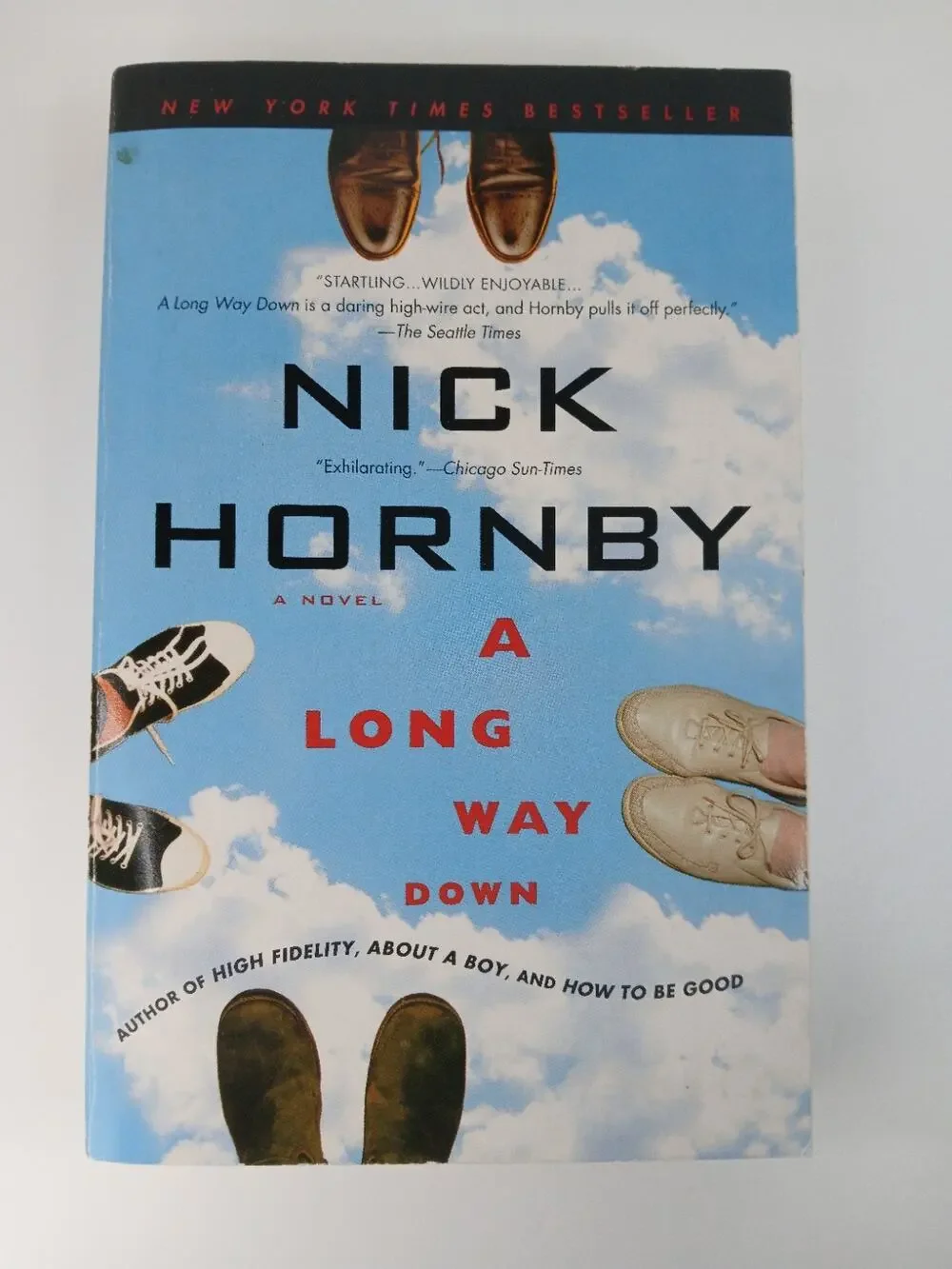 A LONG WAY DOWN Nick Hornby 2005 Paperback Dark Humor *